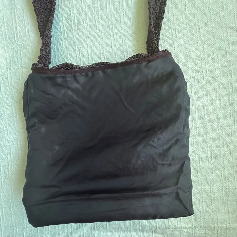 R&G Designs Maroon Tie Knot Boho Casual Purse Shoulder Bag Hand Made